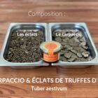 CARPACCIO DE TRUFFES D'ETE (TUBER AESTIVUM)